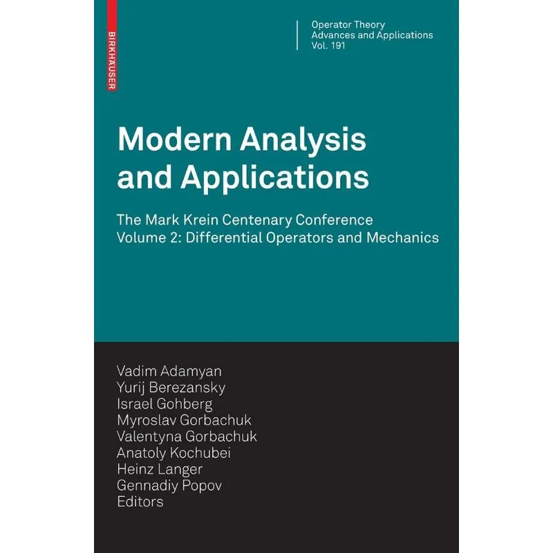 Modern Analysis and Applications