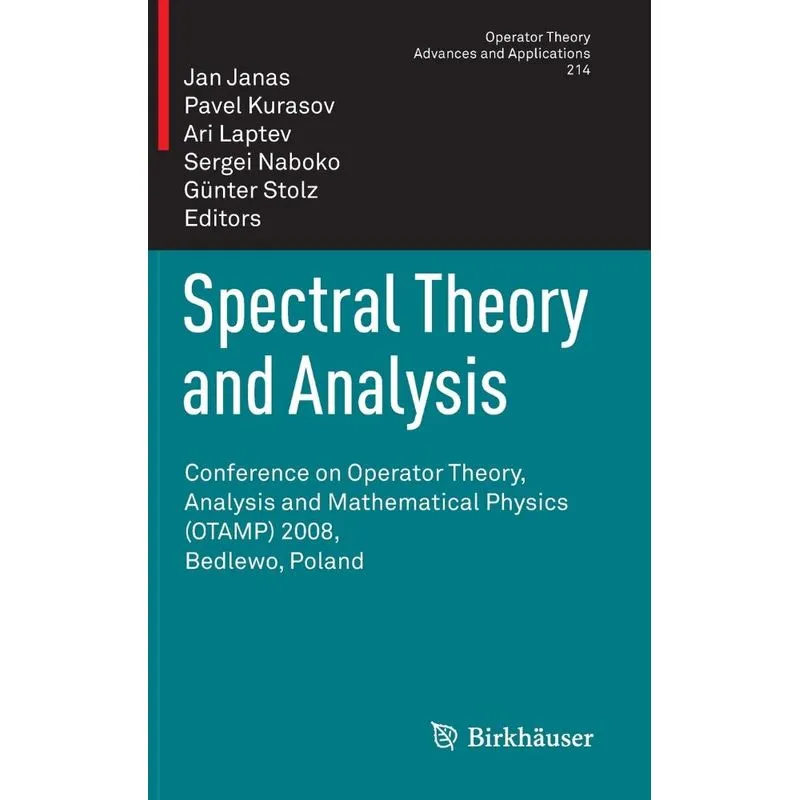 Spectral Theory and Analysis