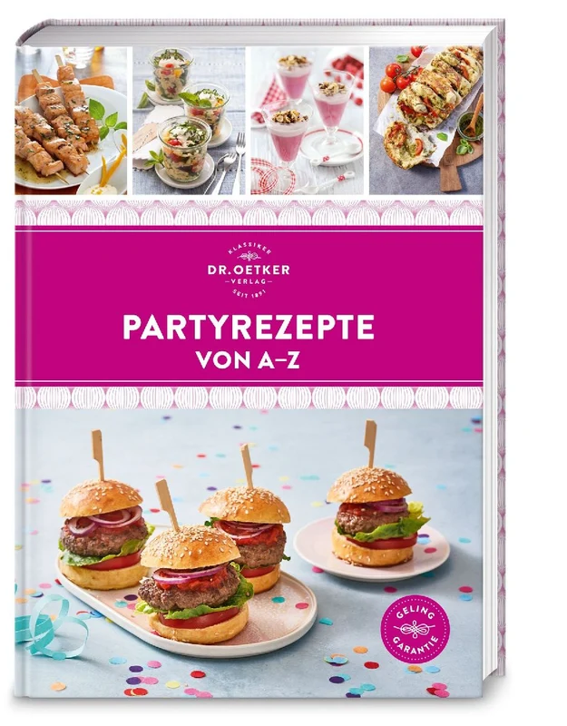 Partyrezepte von A-Z