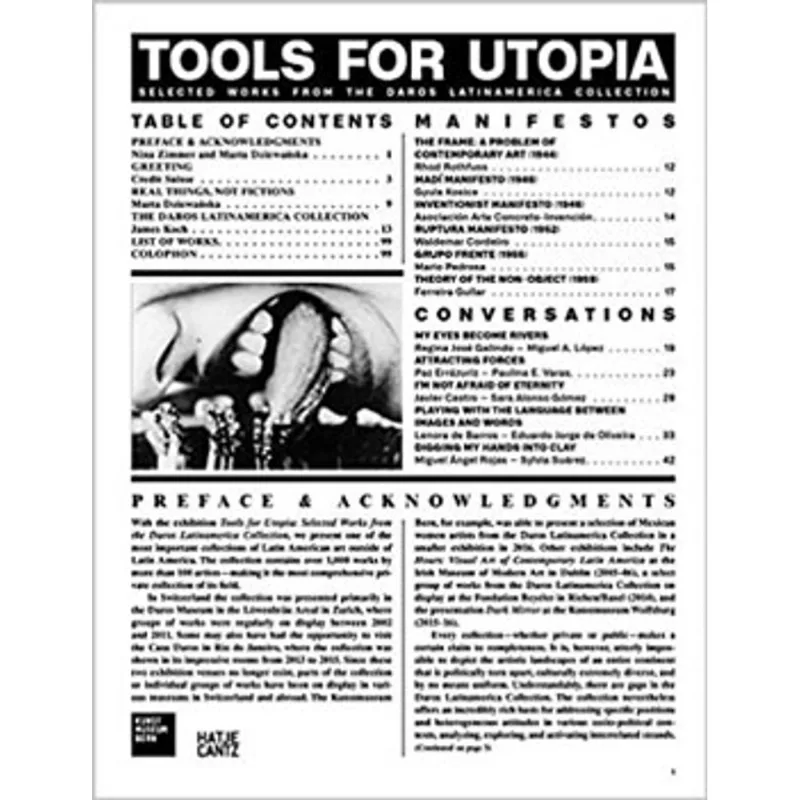 TOOLS FOR UTOPIA - SELECTED WORKS FROM THE DAROS LATINAMERICA COLLECTION