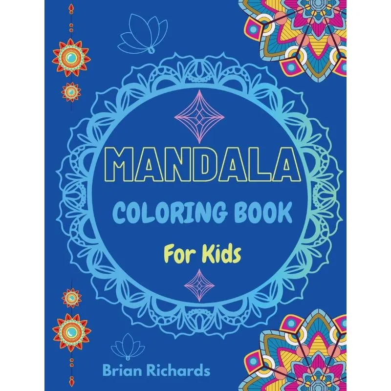 Mandala Coloring Book For Kids