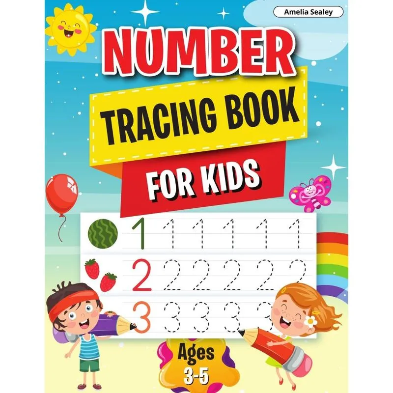Number Tracing Book