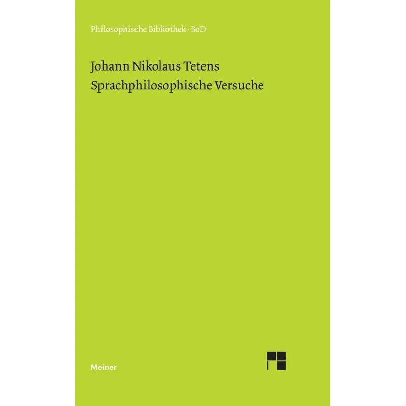 Sprachphilosophische Versuche