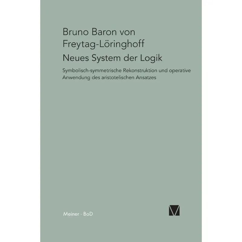 Neues System der Logik