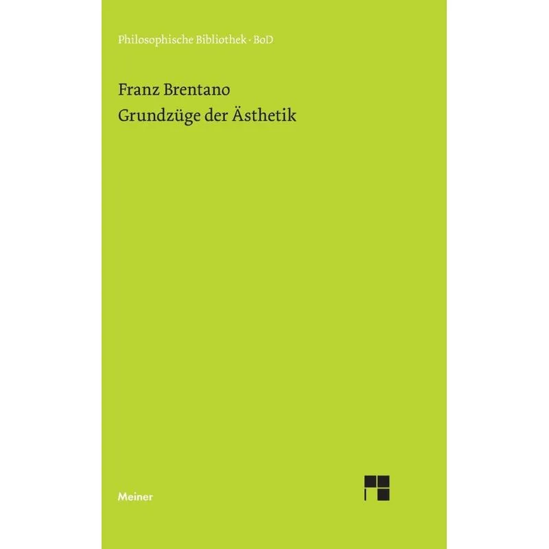 Grundzüge der Ästhetik