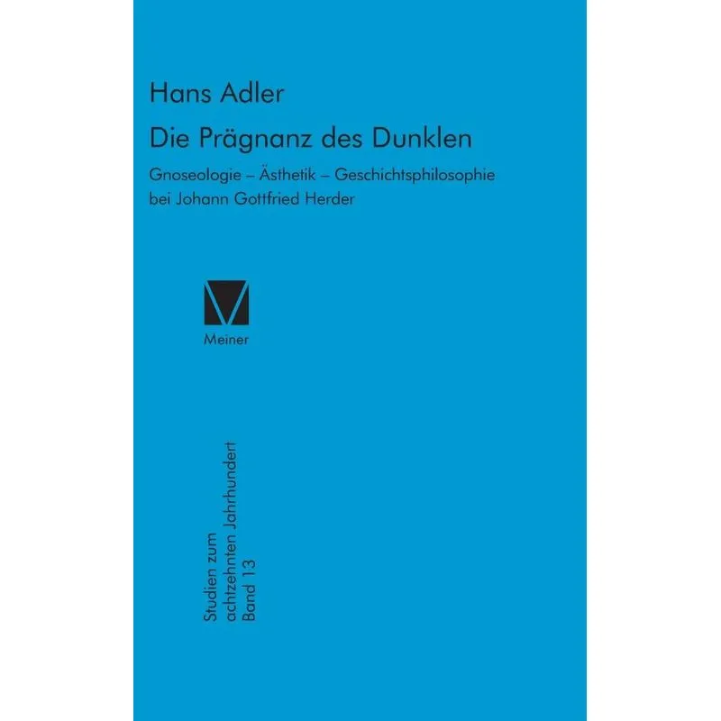 Die Prägnanz des Dunklen