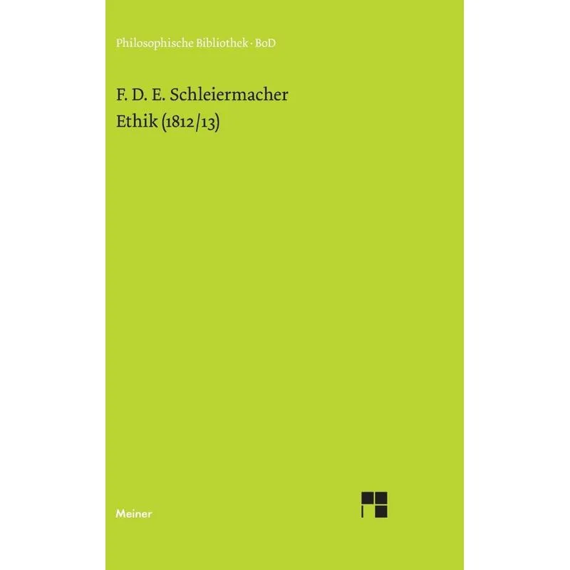 Ethik (1812/13)