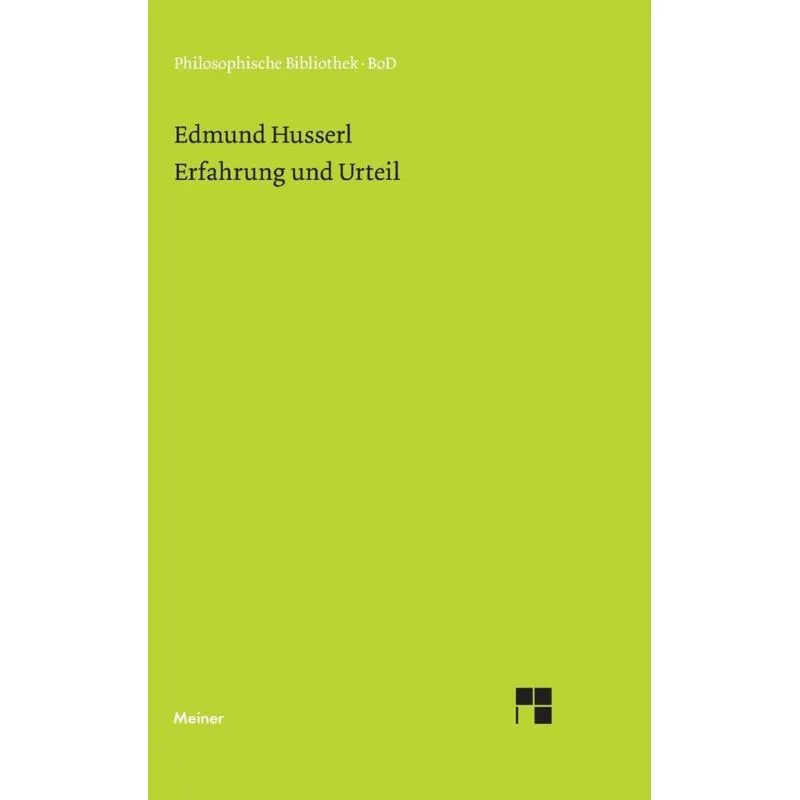 Erfahrung und Urteil