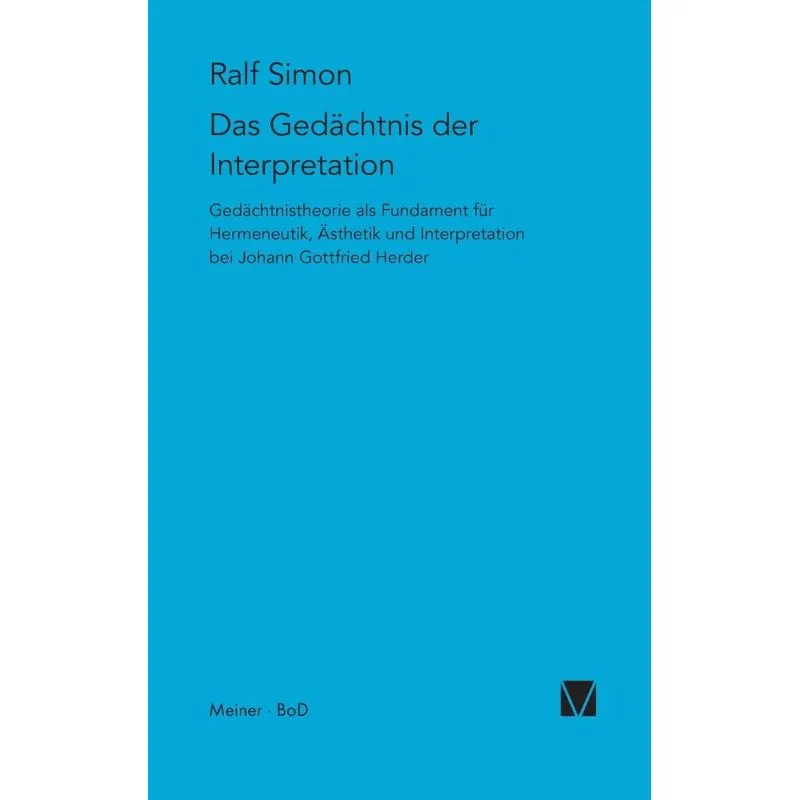 Gedächtnis der Interpretation
