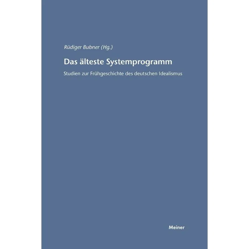 Das älteste Systemprogramm