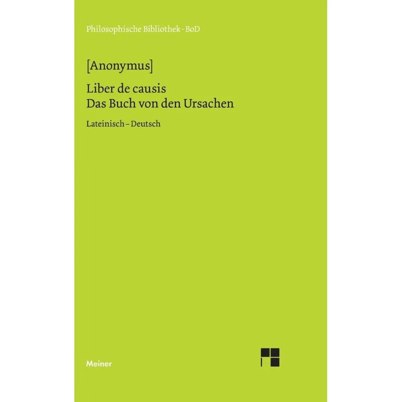 Das Buch von den Ursachen