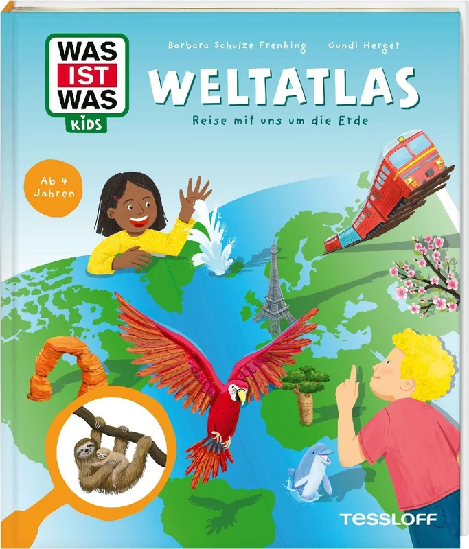 WAS IST WAS Kids Weltatlas. Reise mit uns um die Erde!