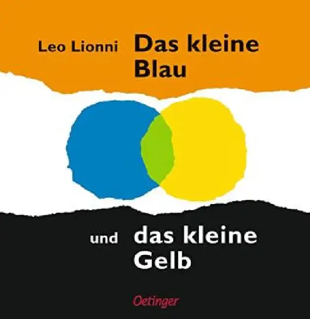 Das kleine Blau und das kleine Gelb Hardcover
