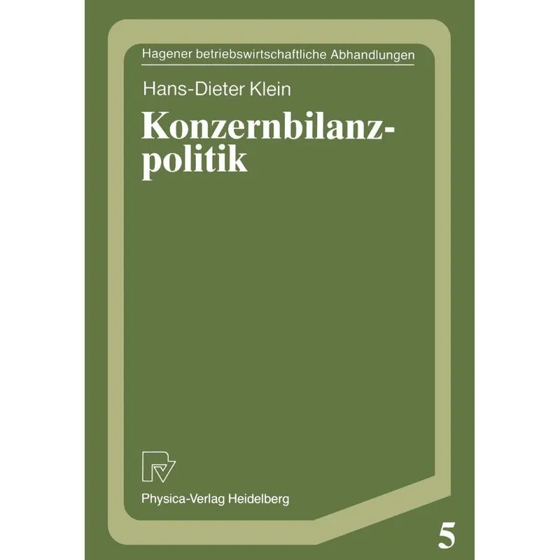 Konzernbilanzpolitik