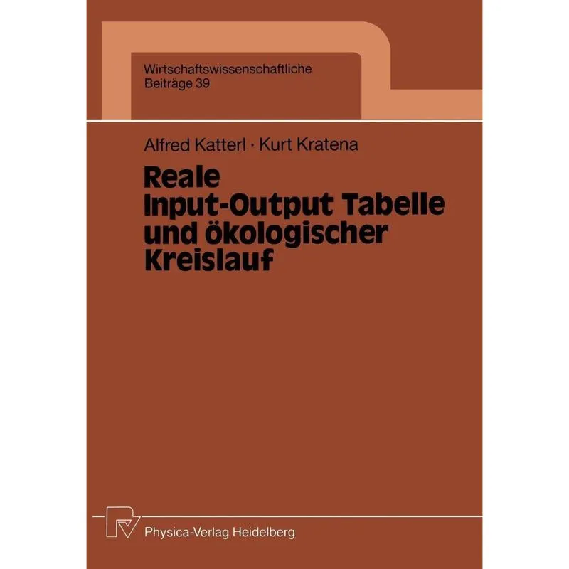 Reale Input-Output Tabelle und kologischer Kreislauf