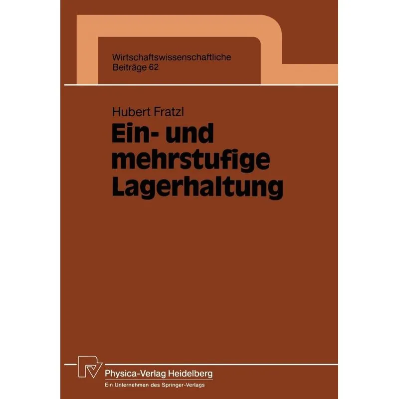 Ein- und mehrstufige Lagerhaltung