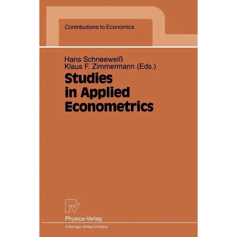 Studies in Applied Econometrics