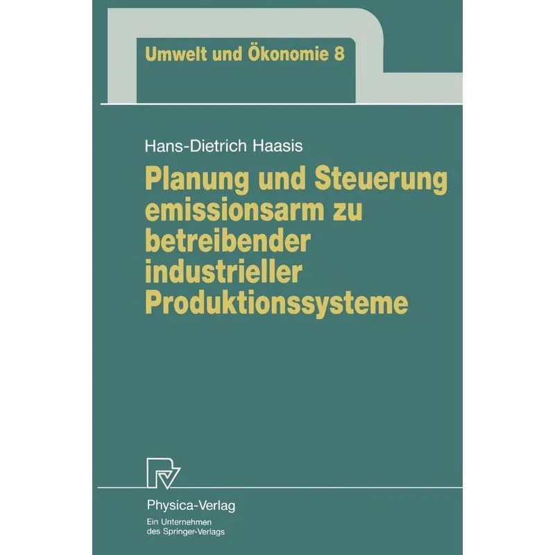 Planung Und Steuerung Emissionsarm Zu Betreibender Industri