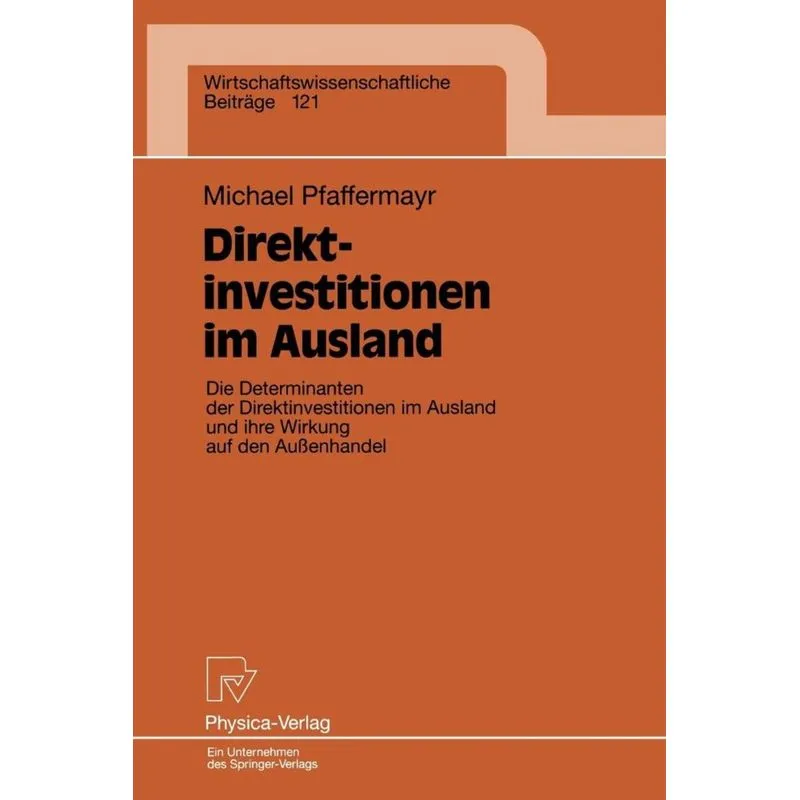 Direktinvestitionen Im Ausland