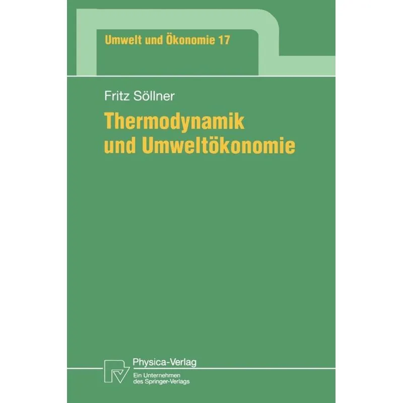 Thermodynamik und Umweltökonomie