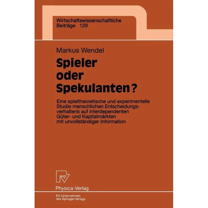 Spieler oder Spekulanten?