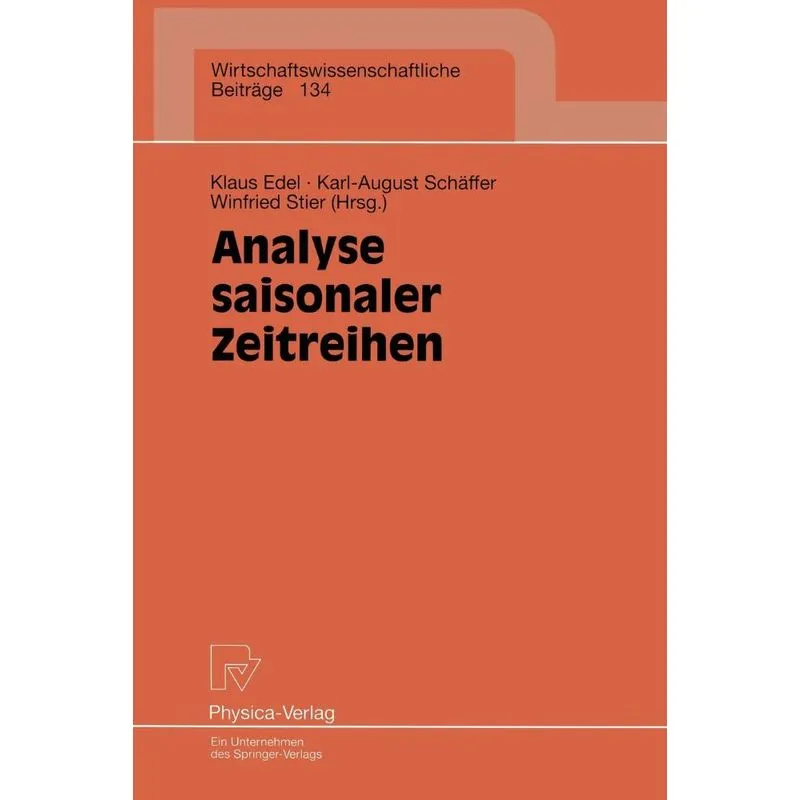 Analyse saisonaler Zeitreihen