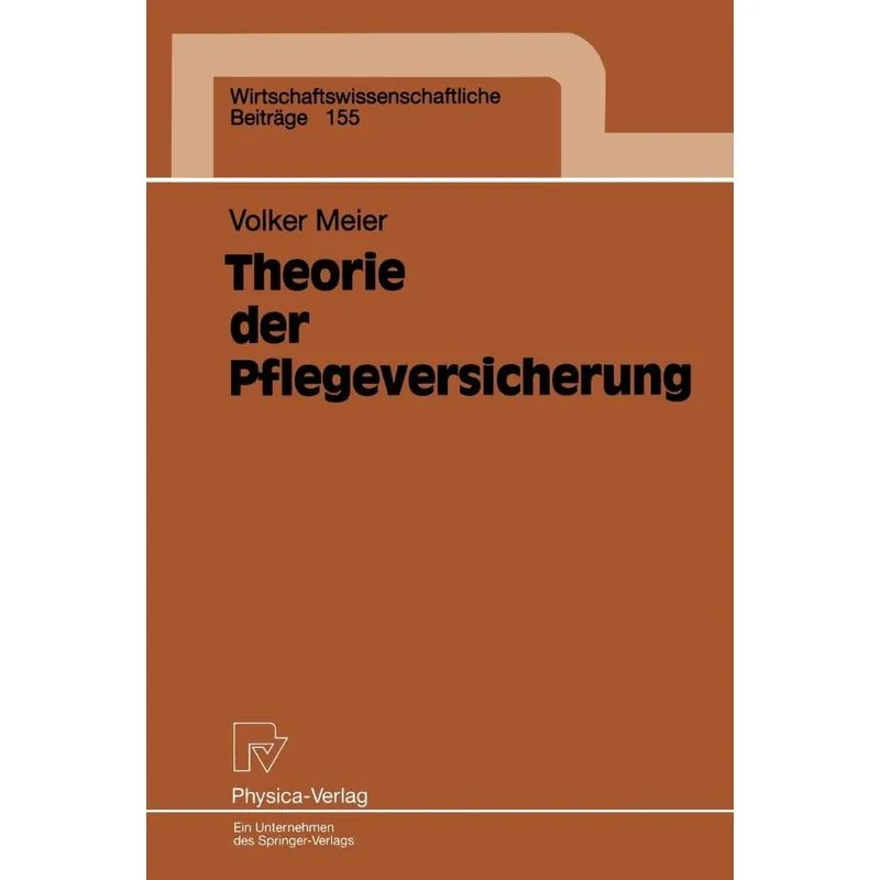 Theorie der Pflegeversicherung
