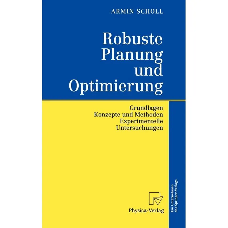 Robuste Planung und Optimierung