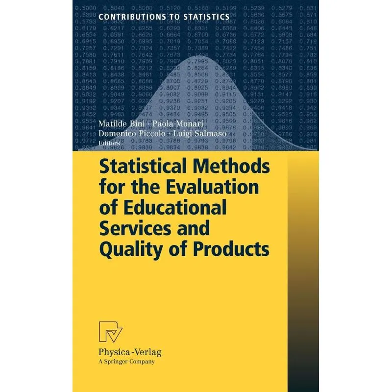 Statistical Methods for the Evaluation of Educational Servi