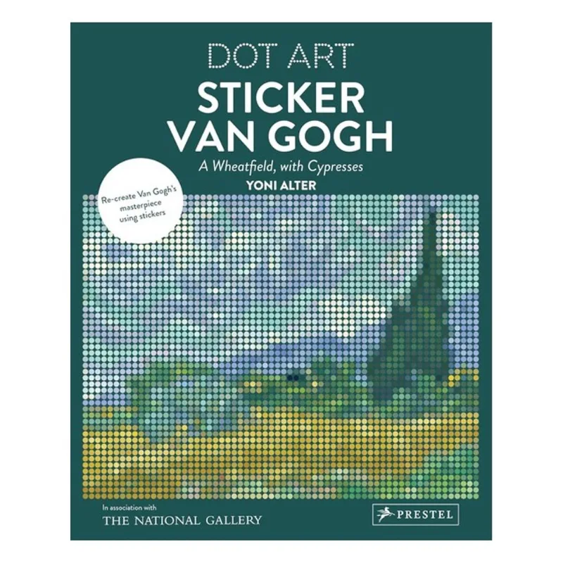STICKER VAN GOGH - DOT ART