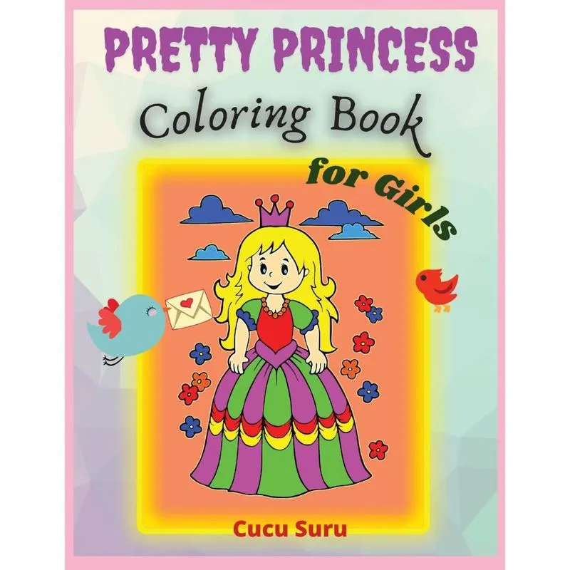 Pretty Princess Coloring Book