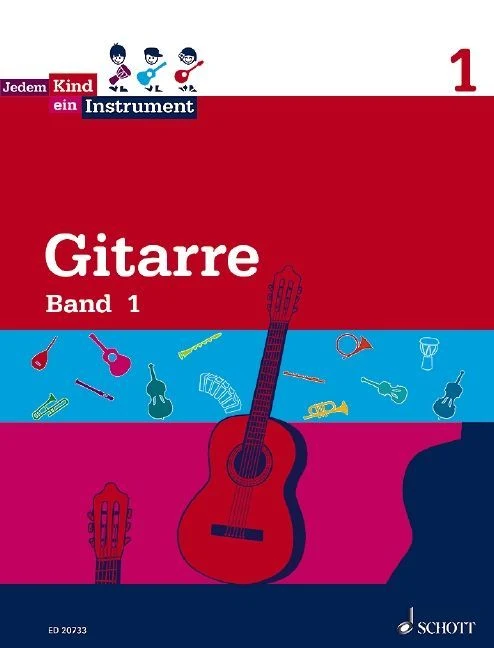 Jedem Kind ein Instrument. Gitarre Band 1