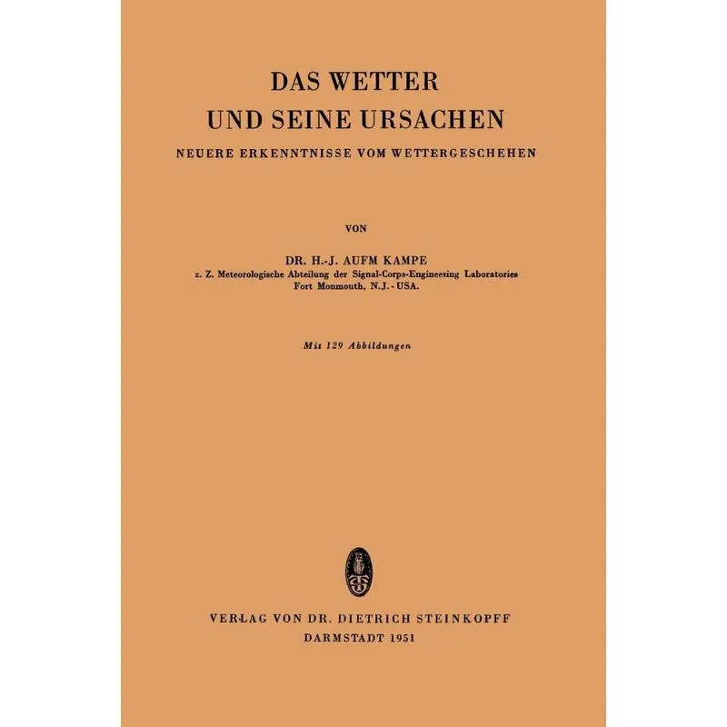 Das Wetter und Seine Ursachen