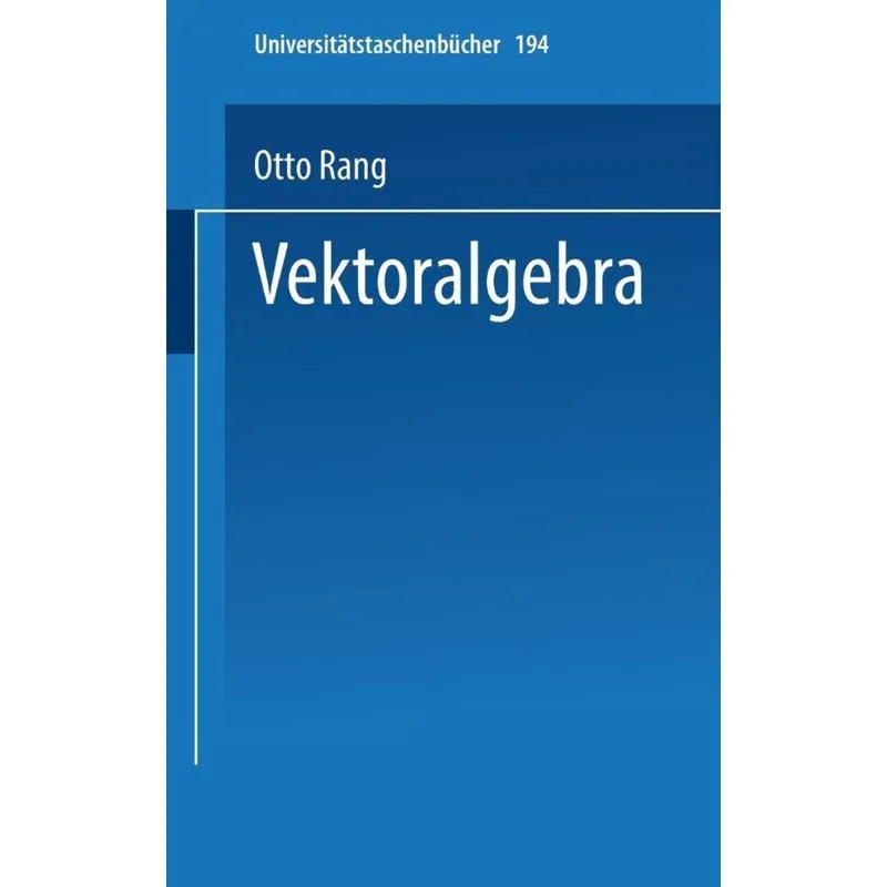 Vektoralgebra