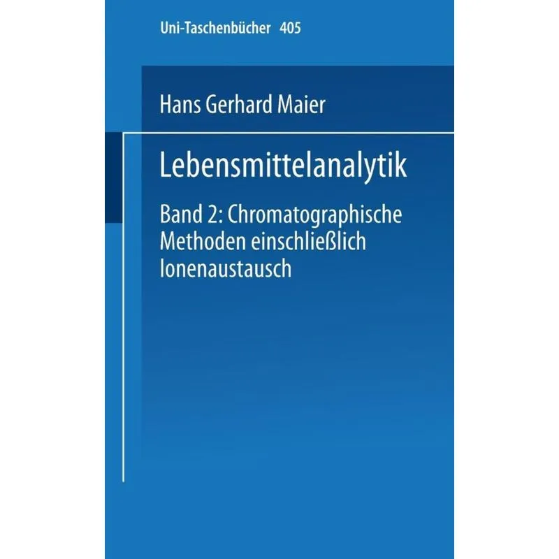 Lebensmittelanalytik