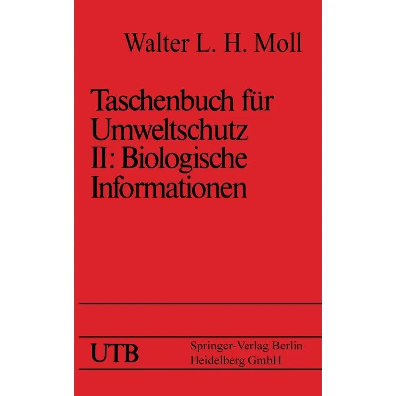 Taschenbuch Fur Umweltschutz