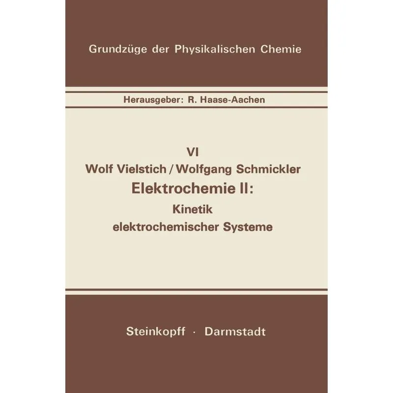 Elektrochemie II