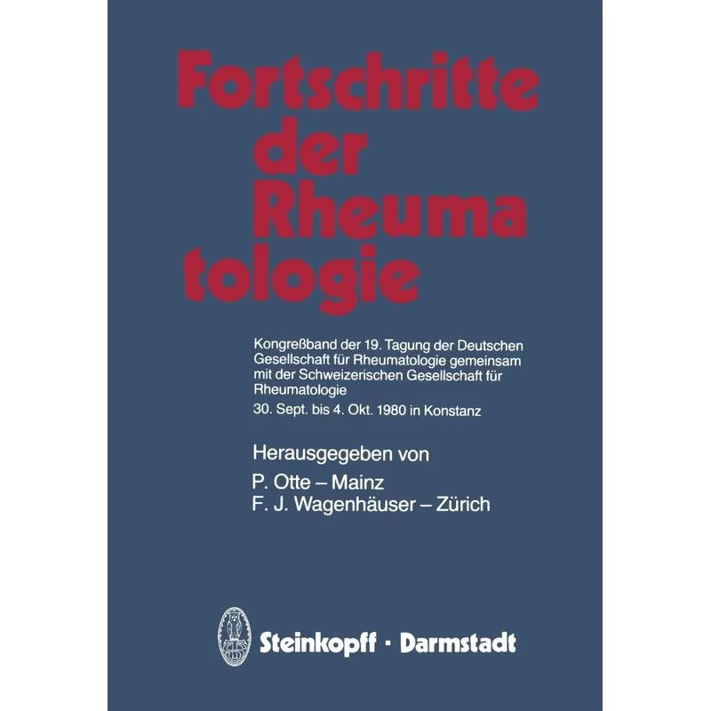 Fortschritte der Rheumatologie