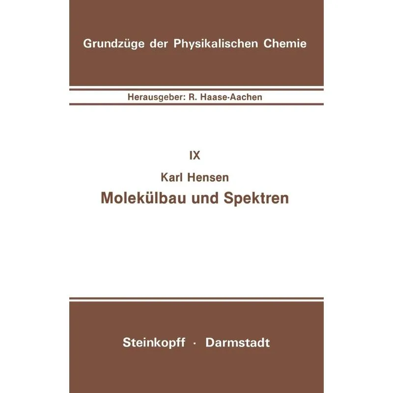 Molek Lbau Und Spektren