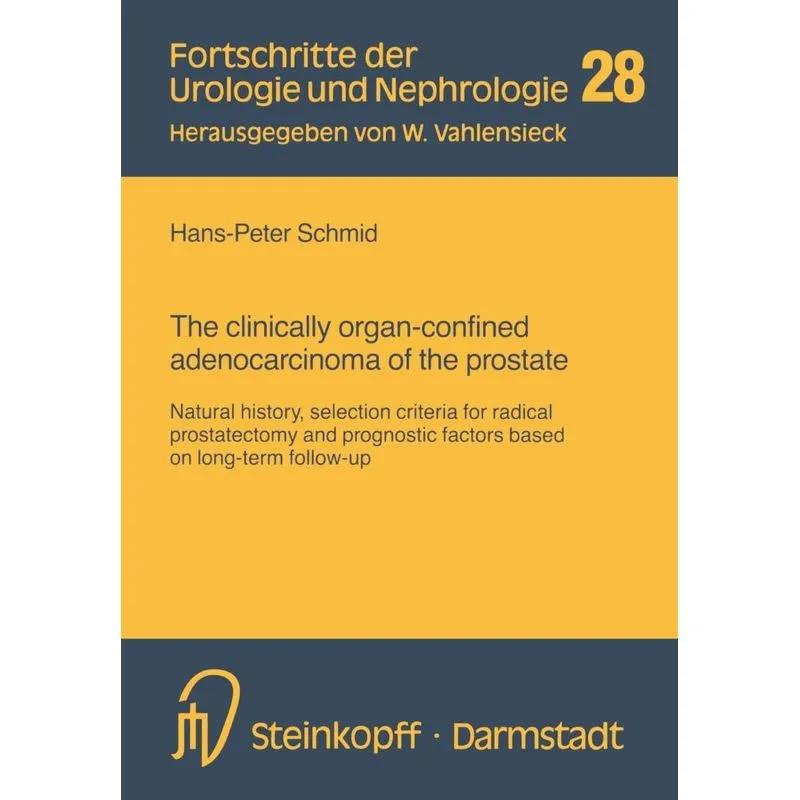 The clinically organ-confined adenocarcinoma of the prostat