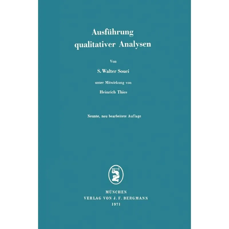 Ausfhrung Qualitativer Analysen