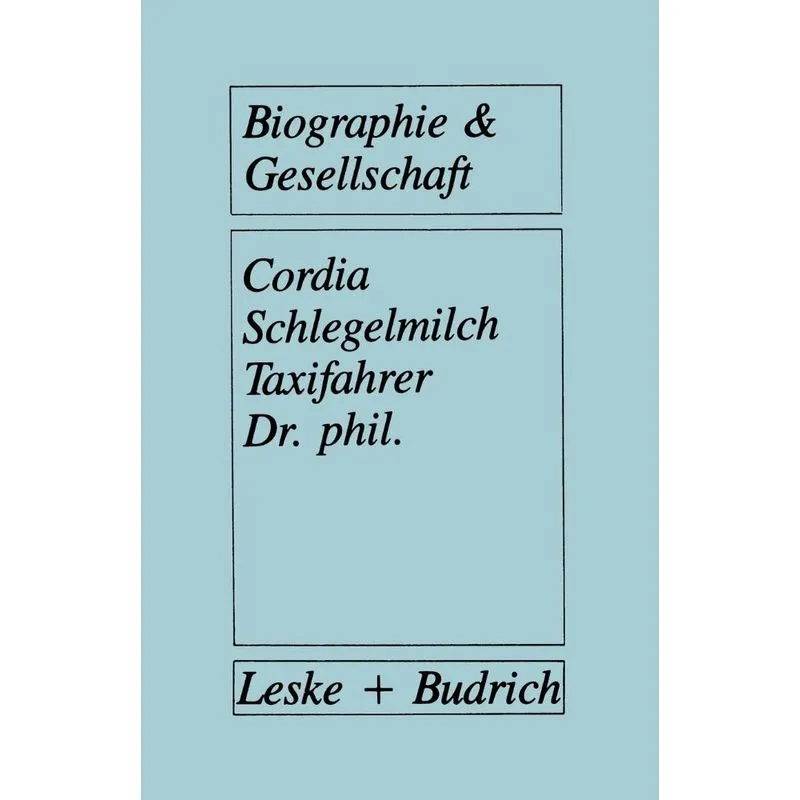 Taxifahrer Dr. phil.