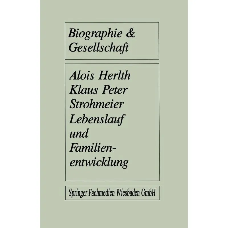 Lebenslauf Und Familienentwicklung