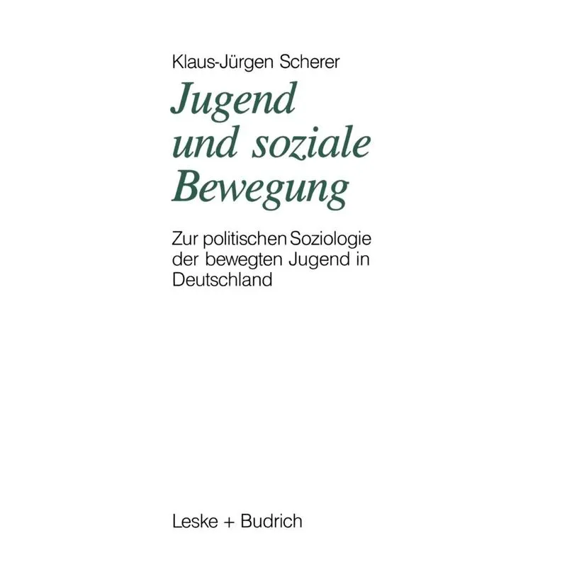 Jugend und soziale Bewegung