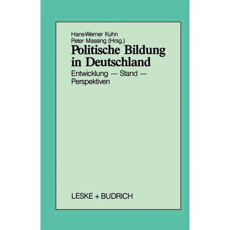 Politische Bildung in Deutschland