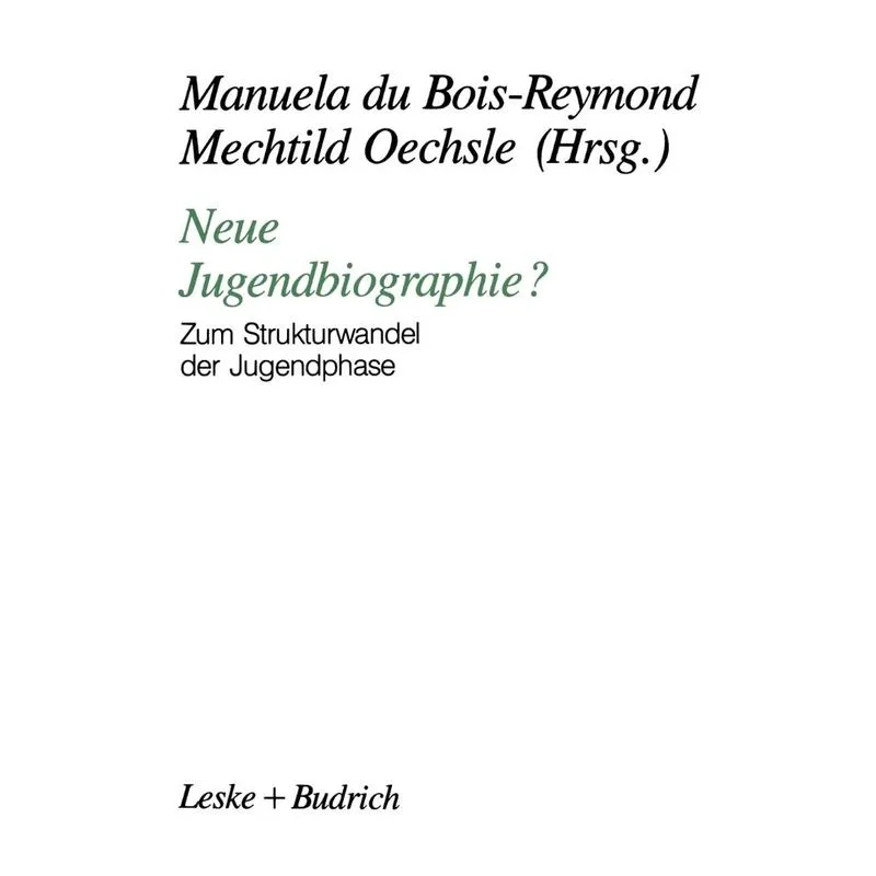 Neue Jugendbiographie?