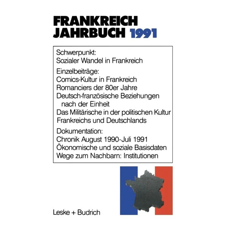 Frankreich-Jahrbuch 1991
