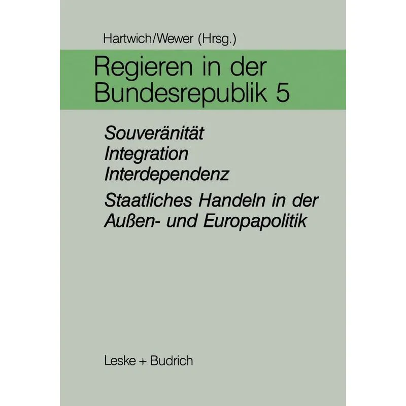 Regieren in der Bundesrepublik V