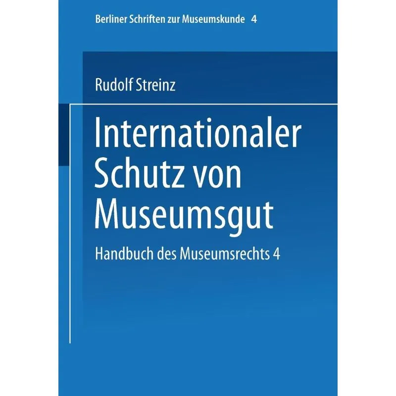 Handbuch des Museumsrechts 4