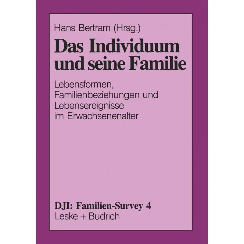 Das Individuum Und Seine Familie